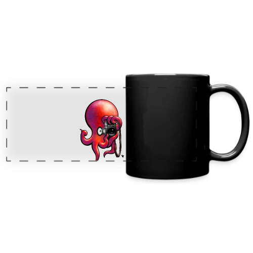 Poulparazzi - Le paparazzi des fonds marins - Mug panoramique uni