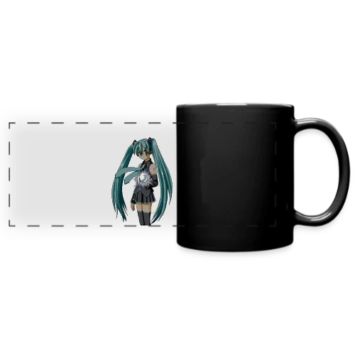 Miku Manga : Jolie Fille Style Anime Kawaii - Mug panoramique uni