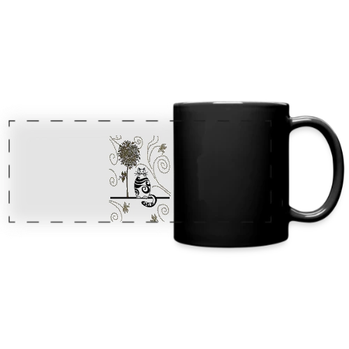 Félin Mystérieux - Mug panoramique uni
