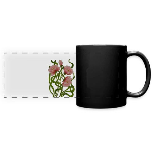 Éclat Floral - Mug panoramique uni