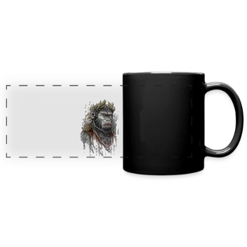 César l'Empereur Singe - Mug panoramique uni