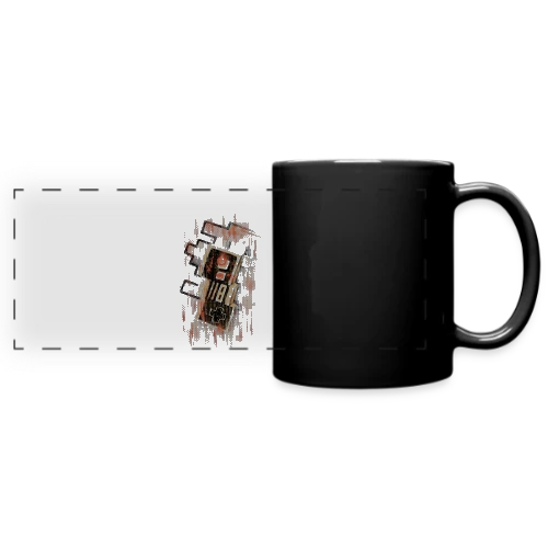Manette Rétro Floue NES - Mug panoramique uni