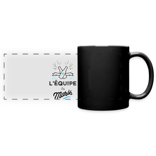 EVG L'Équipe du Marié - Mug panoramique uni