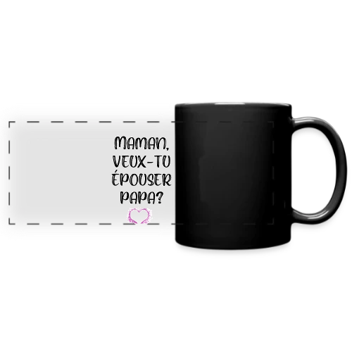 Demande en Mariage Enfant - Mug panoramique uni