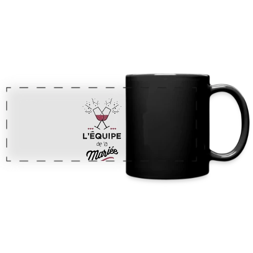 T-shirt "Équipe de la Mariée" | EVJF - Mug panoramique uni