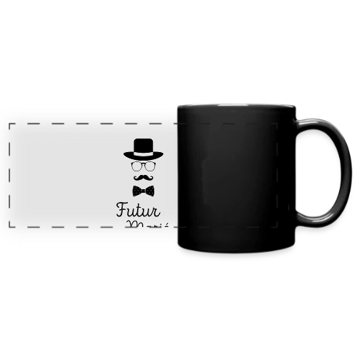 Futur Marié Dandy Chic - Mug panoramique uni
