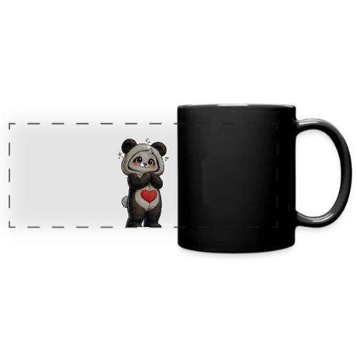 Panda en Combinaison Stylée - Mug panoramique uni