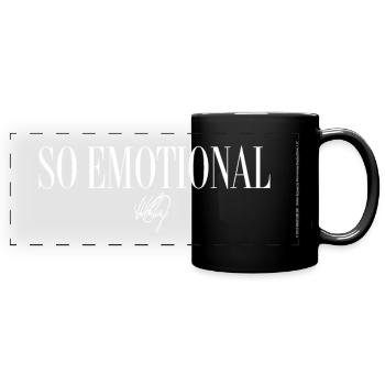 Whitney Houston So Emotional Mug With Autograph - Full Colour Panoramic Mug - black - Front