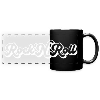 Scénario du Rock 'n' Roll - Mug panoramique uni - noir - Devant