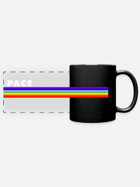 PACE - Panorama-Tasse farbig - Schwarz