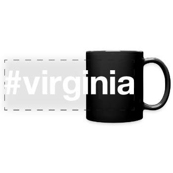 VIRGINIE Hashtag - Mug panoramique uni - noir - Devant