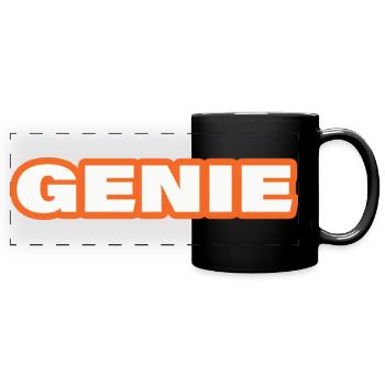 GENIUS - Full Colour Panoramic Mug - black - Front