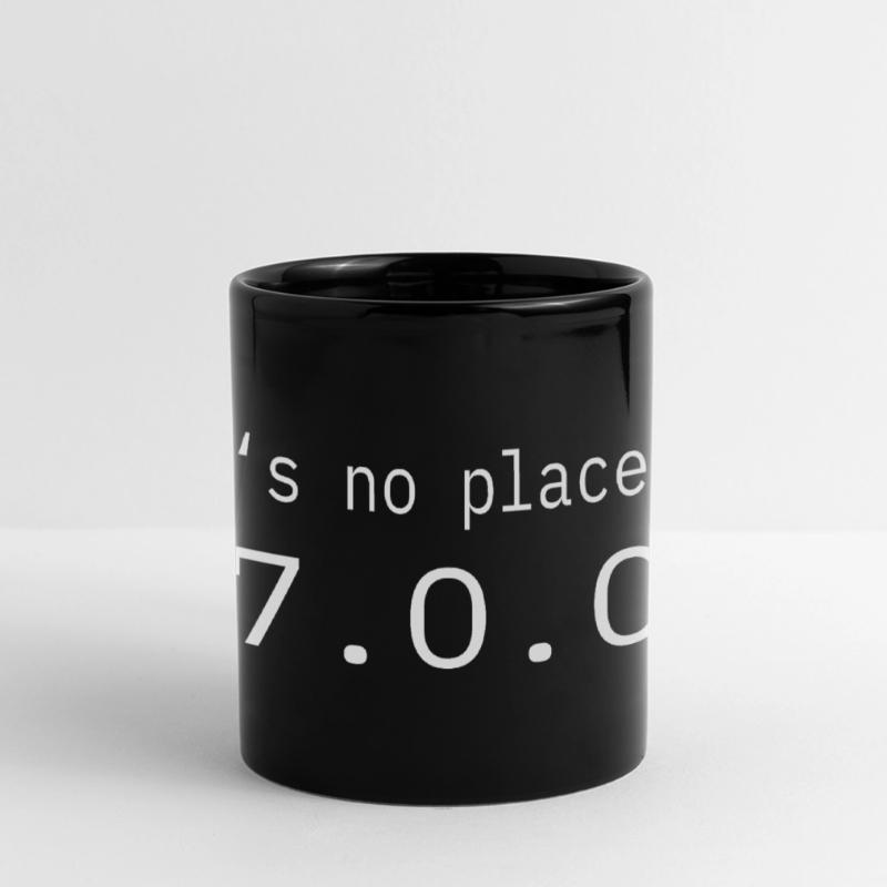 Programmeur Nerd IT Aucun endroit comme Localhost Mug panoramique uni