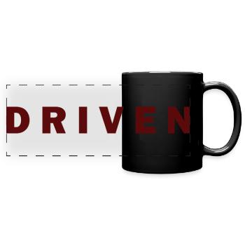 Excès de vitesse pour les propriétaires de voitures créatifs - Mug panoramique uni - noir - Devant