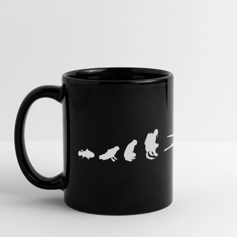 Évolution de la plongée Mug panoramique uni