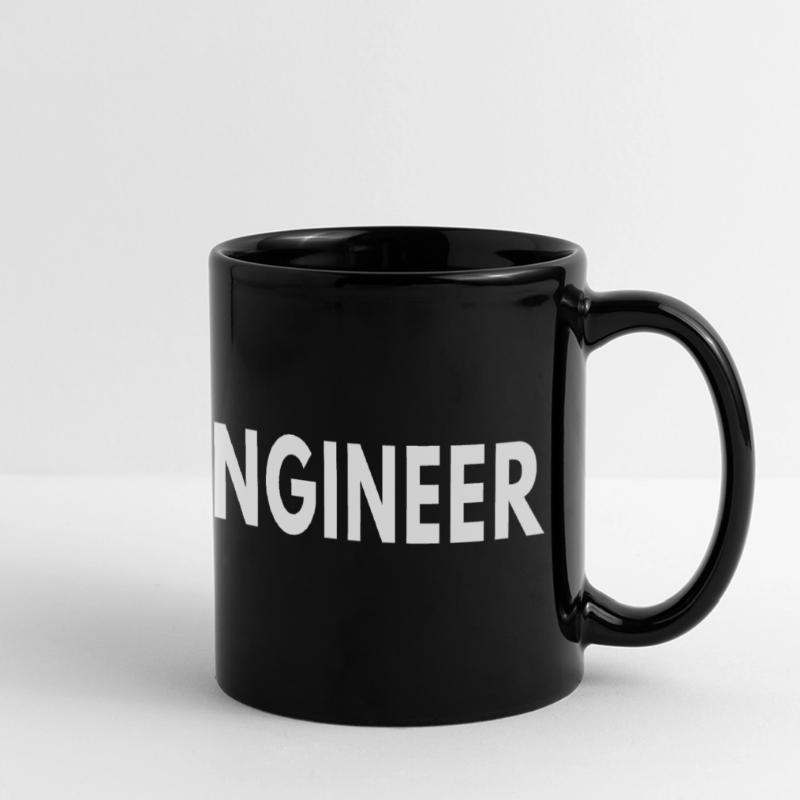DevOps Engineer – Funny Tech Definition & Coding Panorama-Tasse farbig