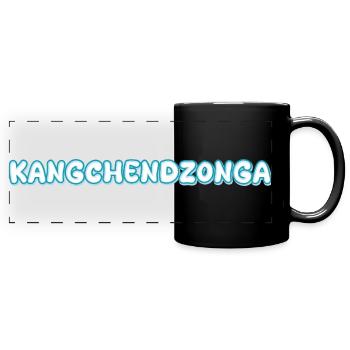 Trekking Kangchendzoenga - Panorama-Tasse farbig - Schwarz - Vorne