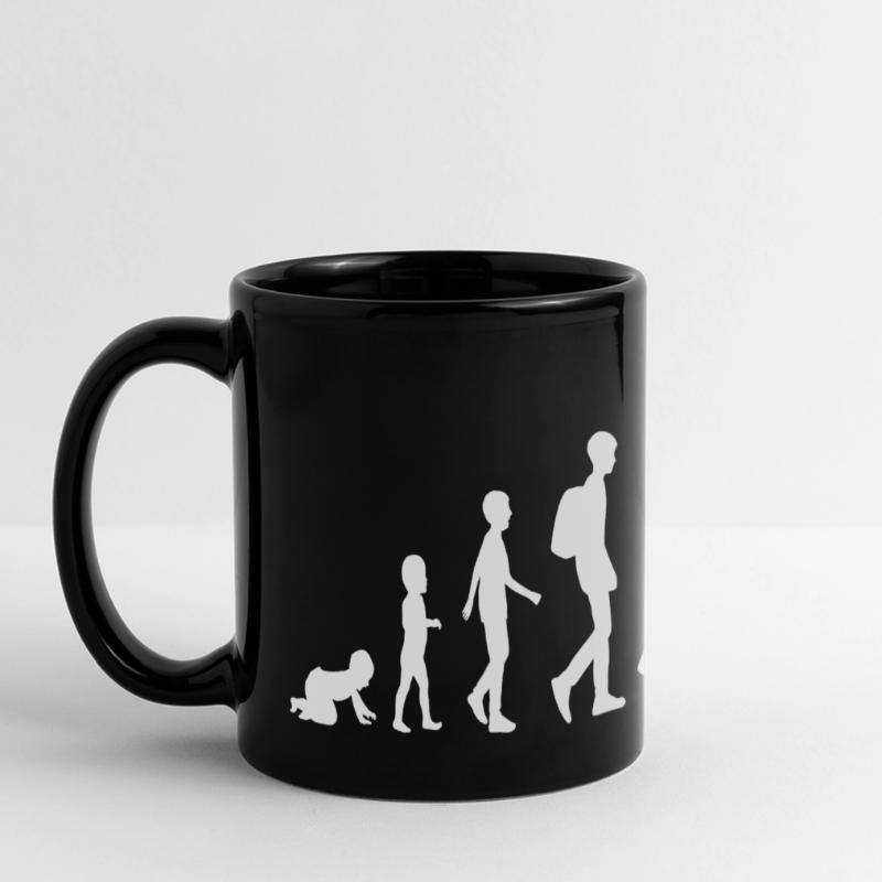 Évolution de la crème glacée Mug panoramique uni