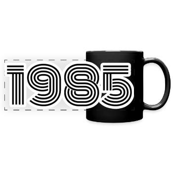 1985 - Full Colour Panoramic Mug - black - Front