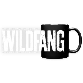 Wildfang - Panorama-Tasse farbig - Schwarz - Vorne