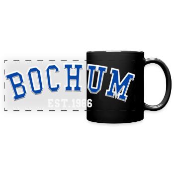 Bochum Fondé en 1986 - Mug panoramique uni - noir - Devant