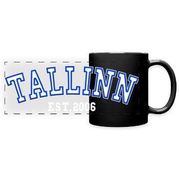 Tallinn Est. 2006 - Full Colour Panoramic Mug - black - Front