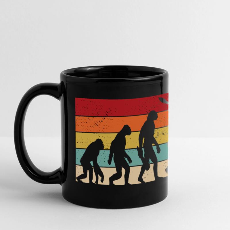 Vintage Evolution - E-Scooter Full Colour Panoramic Mug