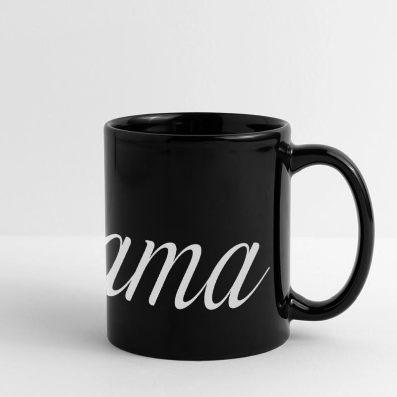 Mama Script Elegance Full Colour Panoramic Mug