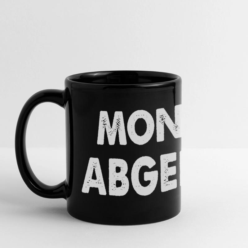 Lunedì rifiutato Tazza colorata con vista