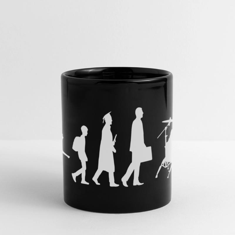 Drummer Evolution Full Colour Panoramic Mug