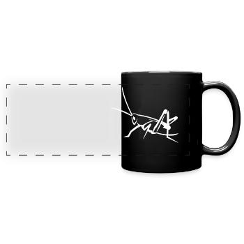 grasshopper - Full Colour Panoramic Mug - black - Front