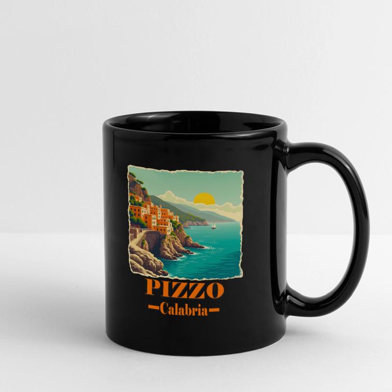 Pizzo Calabre orange Mug panoramique uni