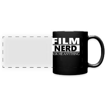 film nerd - Full Colour Panoramic Mug - black - Front