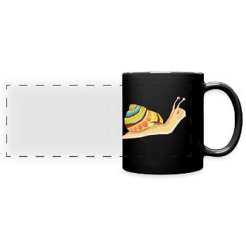 slug - Full Colour Panoramic Mug - black - Front