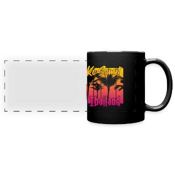 Ko Samet Thailand - Panorama-Tasse farbig - Schwarz - Vorne