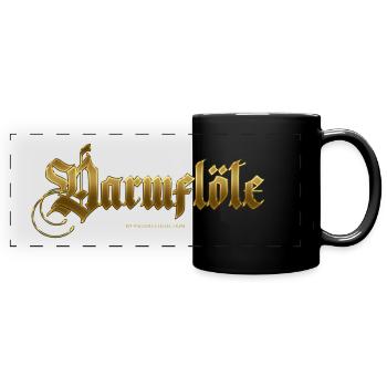 intestinal Flute - Full Colour Panoramic Mug - black - Front