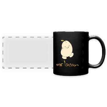 M. BEAN 38 F - Mug panoramique uni - noir - Devant