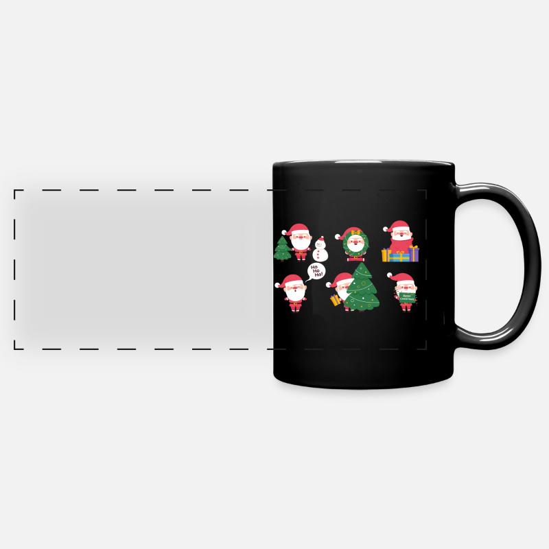 Christmas - Full Colour Panoramic Mug - black