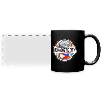 Dumaguete City Philippines Flag Travel Souvenir Ba - Full Colour Panoramic Mug - black - Front