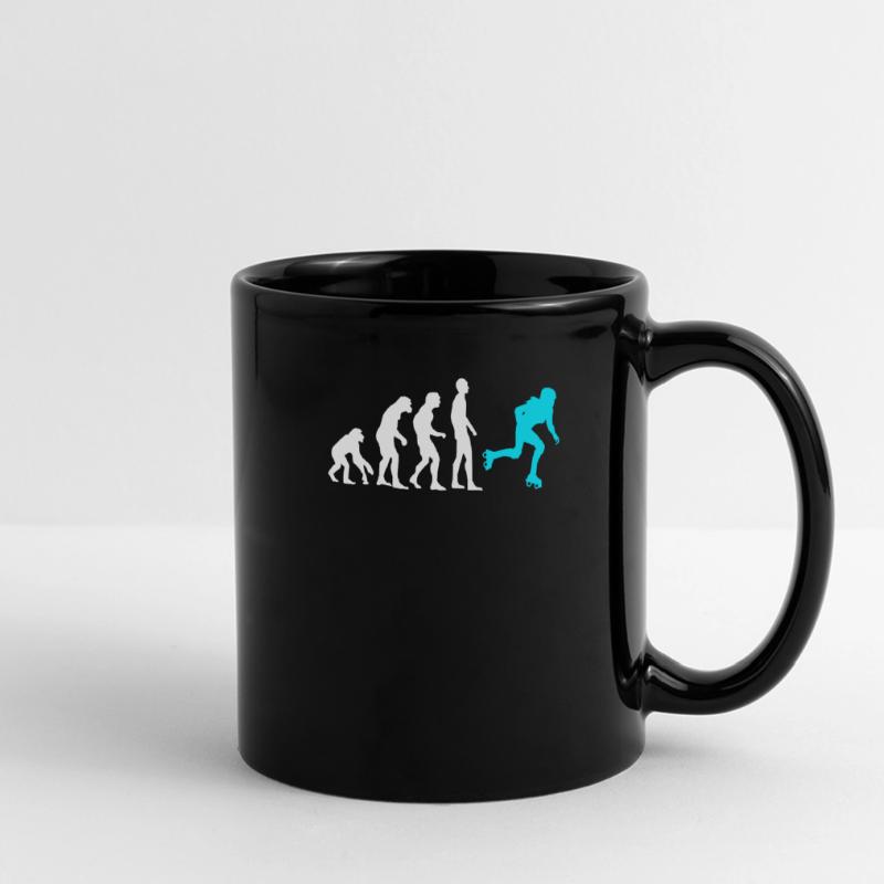 Monkey Man Roller Skate roller skates Rollerskate Full Colour Panoramic Mug