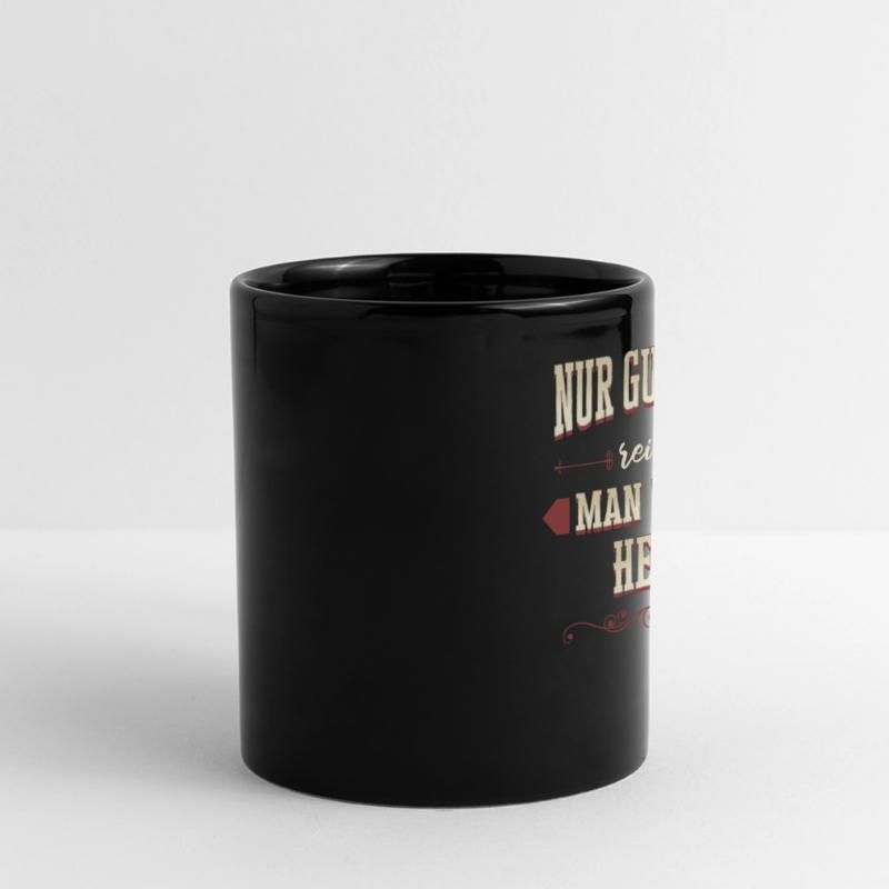 Hebamme Hebammen Entbindungspflegerin Beruf Spruch Panorama-Tasse farbig