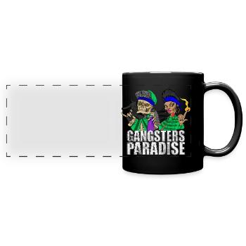 Gangsters Paradise - Full Colour Panoramic Mug - black - Front