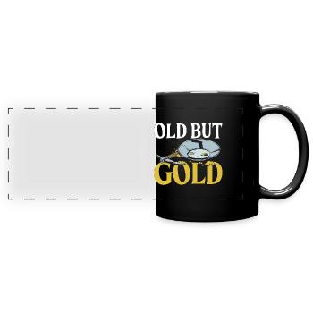 Gold miners prospect gold prospector gift - Full Colour Panoramic Mug - black - Front