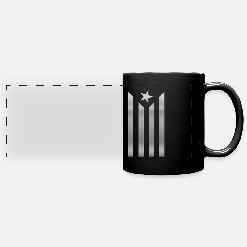 Estelada Gray - Full Colour Panoramic Mug - black