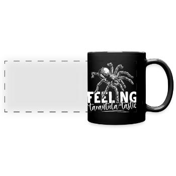 Feeling Tarantula-tastic Tarantula Owner - Full Colour Panoramic Mug - black - Front