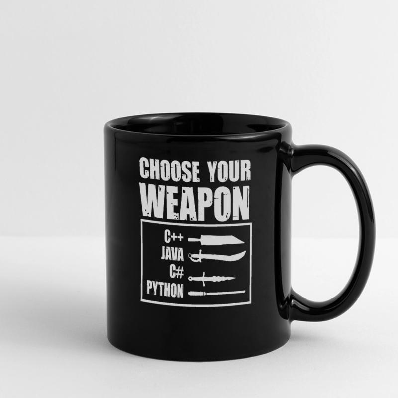 Python programming, programmer, coder Full Colour Panoramic Mug