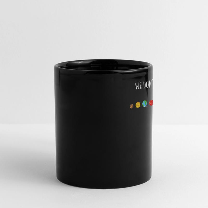 We're not talking about Pluto, planets, Pluto Full Colour Panoramic Mug