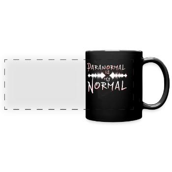 Ghost Hunter, compteur EMF, caméra thermique - Mug panoramique uni - noir - Devant