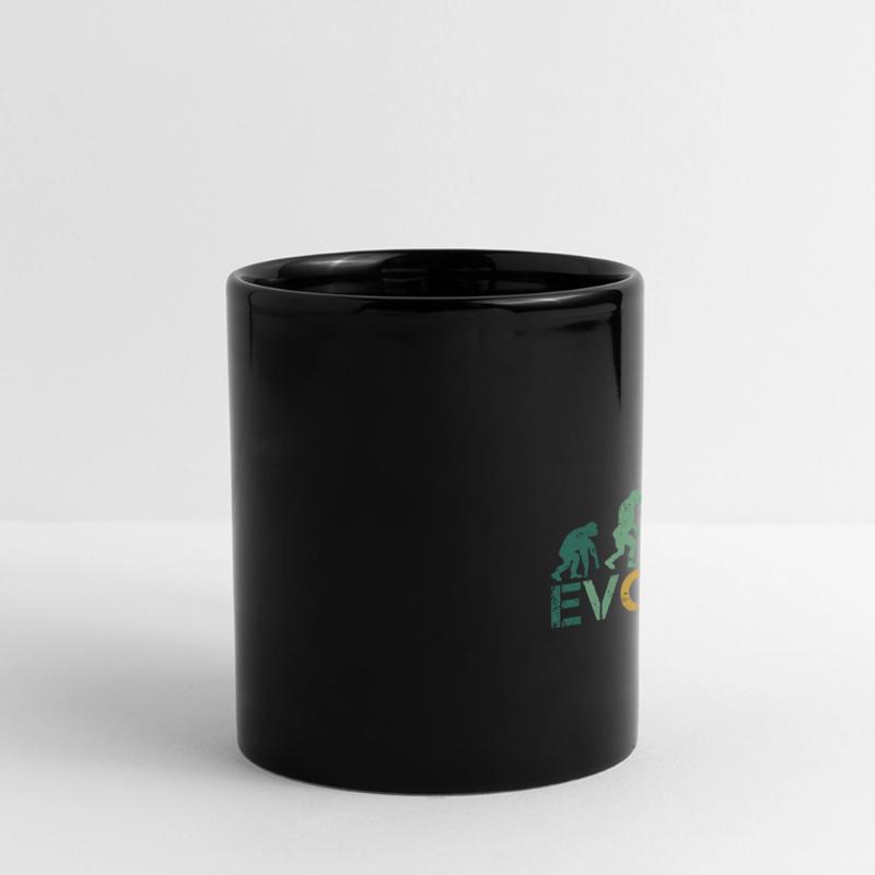 Batteur drummer Evolution Retro Mug panoramique uni