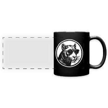 Panther - Full Colour Panoramic Mug - black - Front